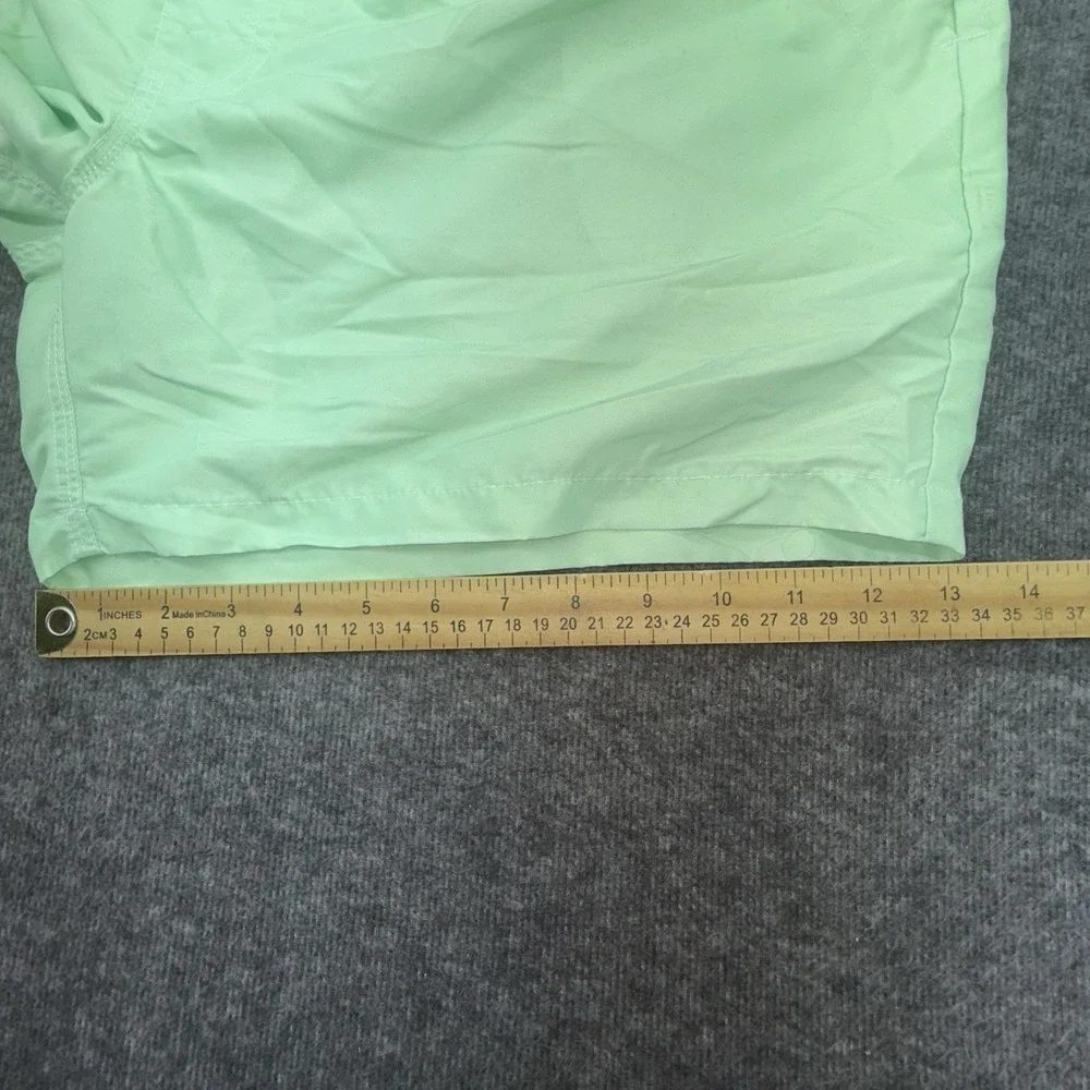 OAS Swim Trunks Size 2XL Mens Solid Green Swim Shorts Summer Beach‎ Pool